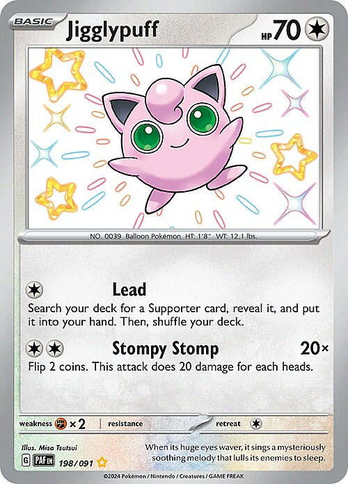 Jigglypuff Card Front