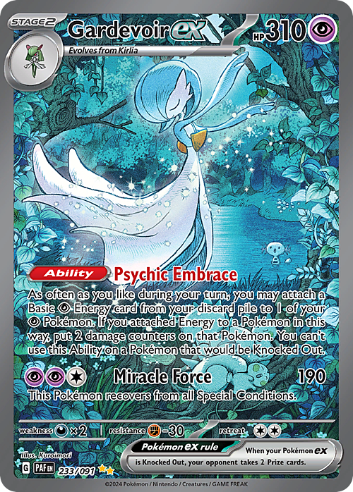 Gardevoir ex Card Front