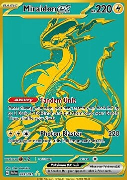 Miraidon ex Card Front