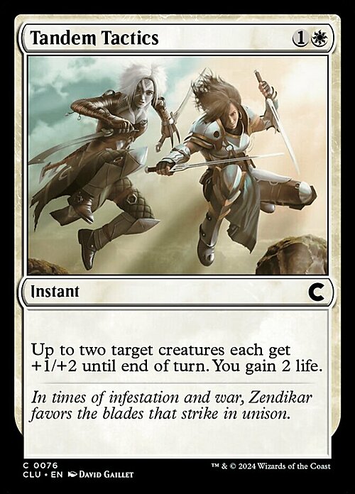 Tandem Tactics Card Front