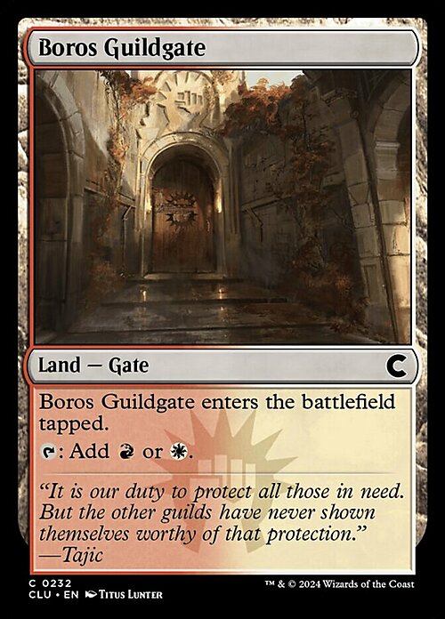 Boros Guildgate Card Front