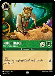 Milo Thatch - Clever Cartographer