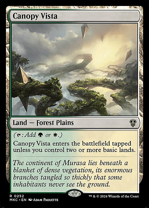 Canopy Vista Card Front