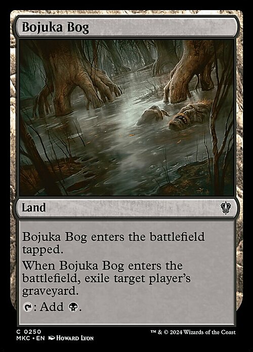 Bojuka Bog Card Front