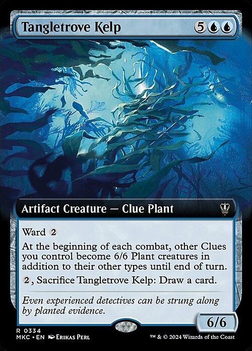 Tangletrove Kelp Card Front