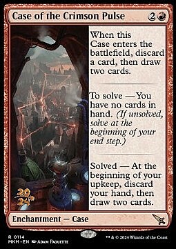 Case of the Crimson Pulse Card Front