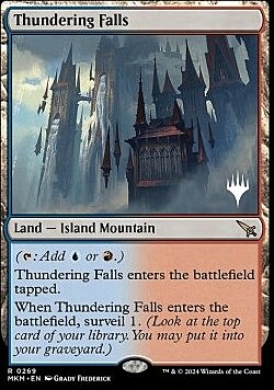 Thundering Falls Card Front