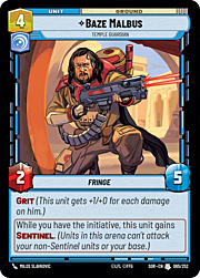 Baze Malbus - Temple Guardian