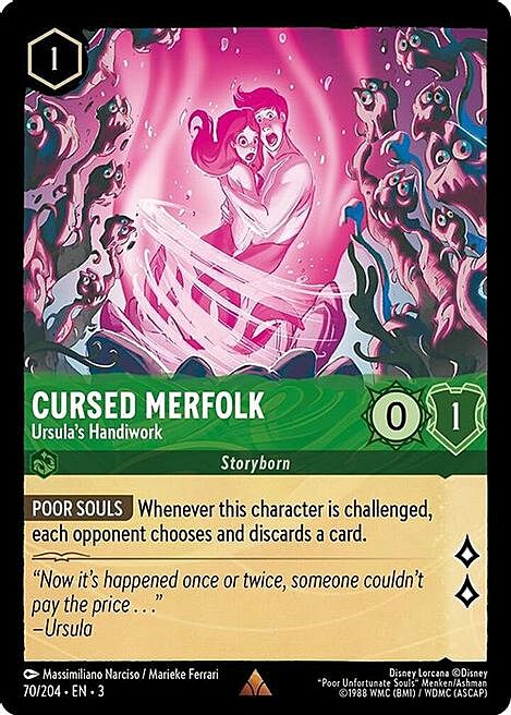 Cursed Merfolk - Ursula's Handiwork Card Front