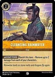 Cleansing Rainwater