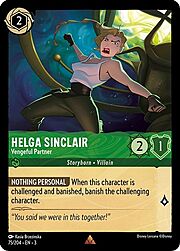 Helga Sinclair - Socia Vendicativa