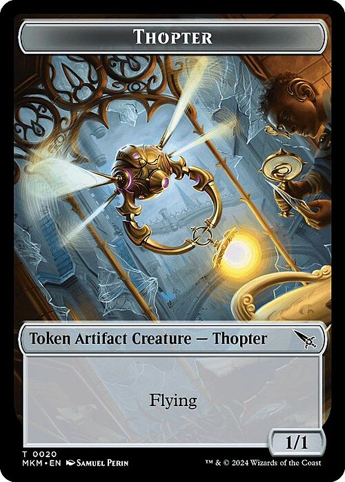 Thopter // Clue Card Front