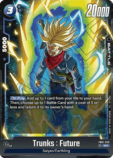 Trunks : Future Card Front