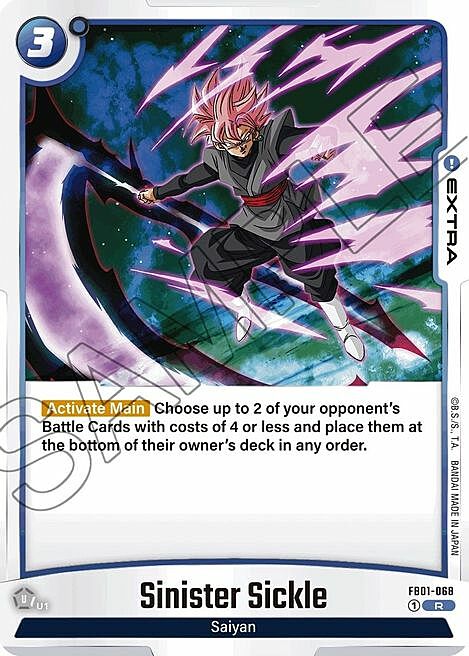 Sinister Sickle Card Front