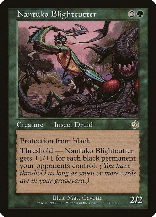 Nantuko Blightcutter Card Front