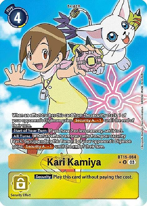 Kari Kamiya Card Front