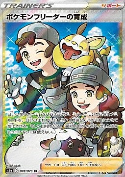 Pokemon Breeder's Nurturing Card Front