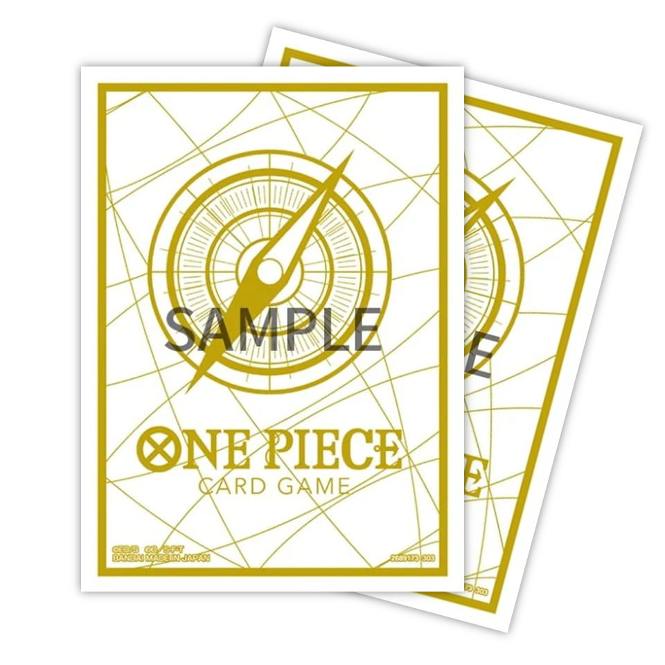 Yellow One Piece Card Game Sleeves