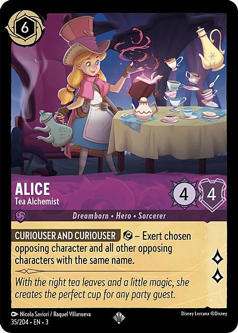 Alice - Tea Alchemist Card Front