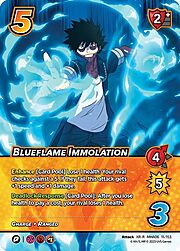 Blueflame Immolation