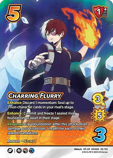 Charring Flurry Card Front