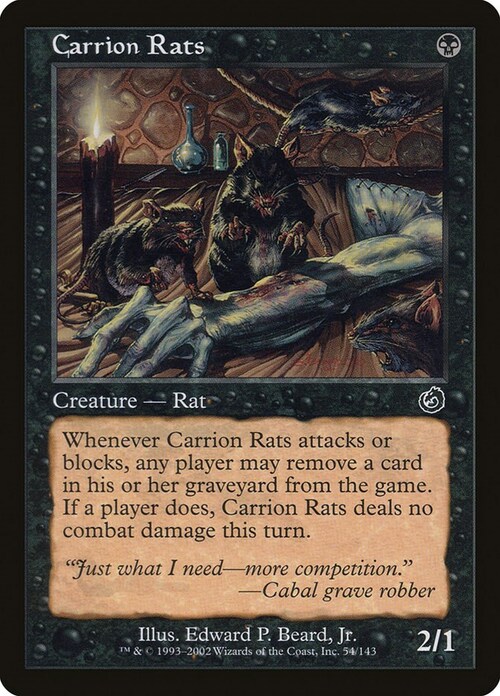 Carrion Rats Card Front