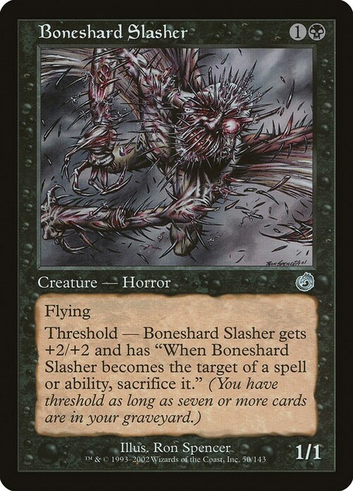 Boneshard Slasher Card Front