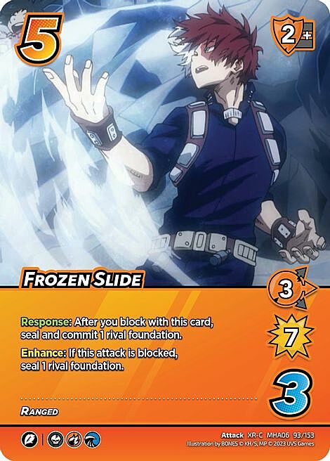 Frozen Slide Card Front