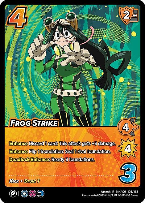 Frog Strike Card Front