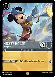 Mickey Mouse - Trumpeter