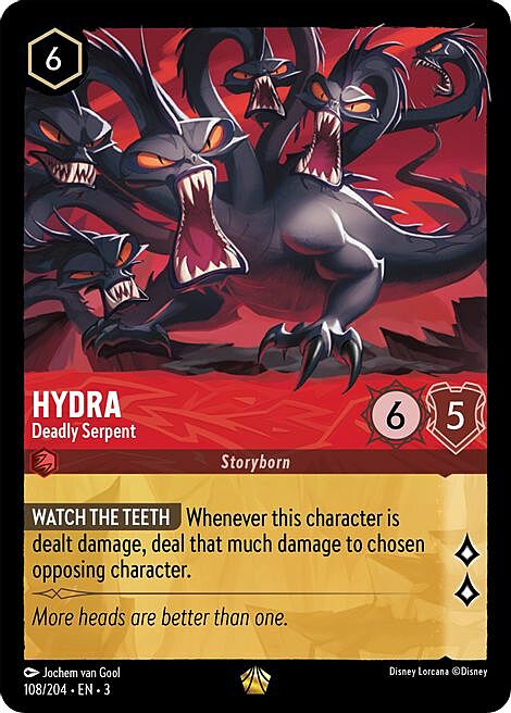 Hydra - Deadly Serpent Card Front