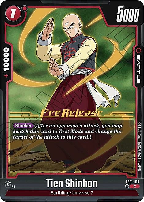 Tien Shinhan Card Front