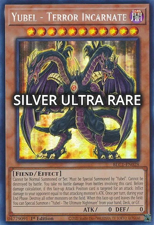 Yubel - Terror Incarnate Card Front