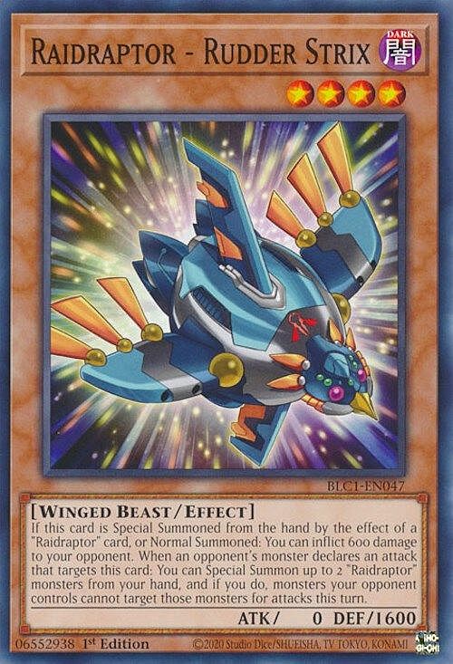 Raidraptor - Rudder Strix Card Front