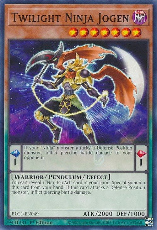 Twilight Ninja Jogen Card Front