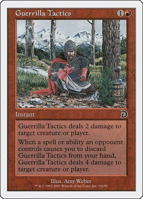 Guerrilla Tactics Card Front