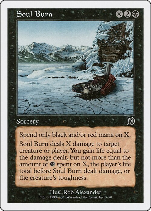 Soul Burn Card Front