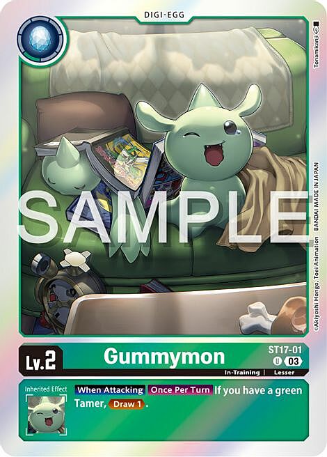 Gummymon Card Front