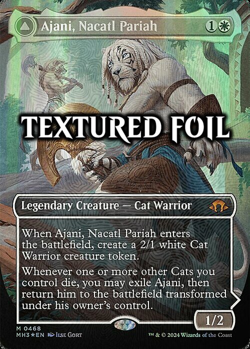 Ajani, Nacatl Pariah // Ajani, Nacatl Avenger Card Front