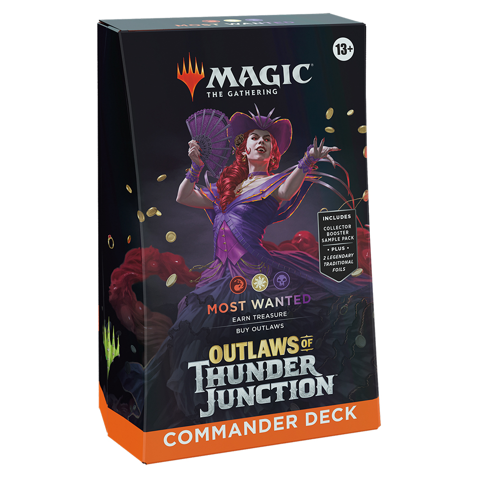 Commander: Forajidos de Cruce de Truenos: "Most Wanted" Commander Deck