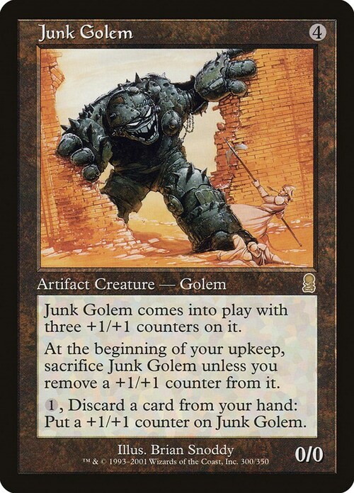 Junk Golem Card Front