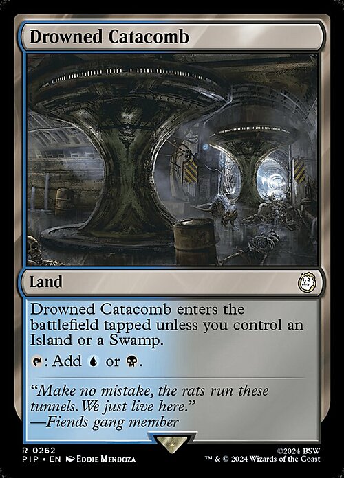 Drowned Catacomb Card Front