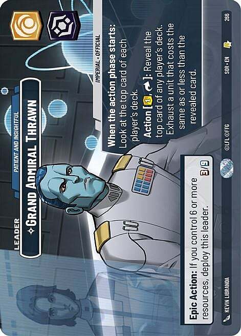 Grand Admiral Thrawn - Patient and Insightful Card Front