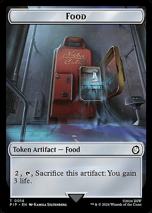 Food // Robot Card Front