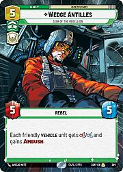 Wedge Antilles, Asso Della Ribellione