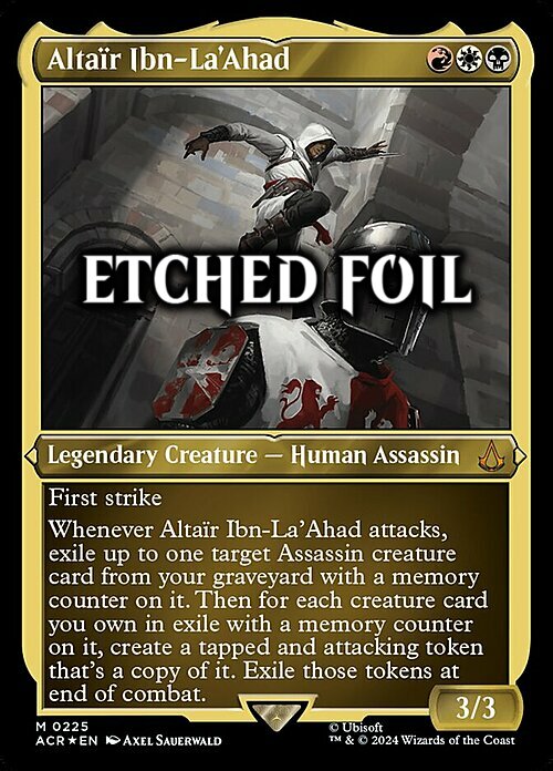 Altaïr Ibn-La'Ahad Card Front