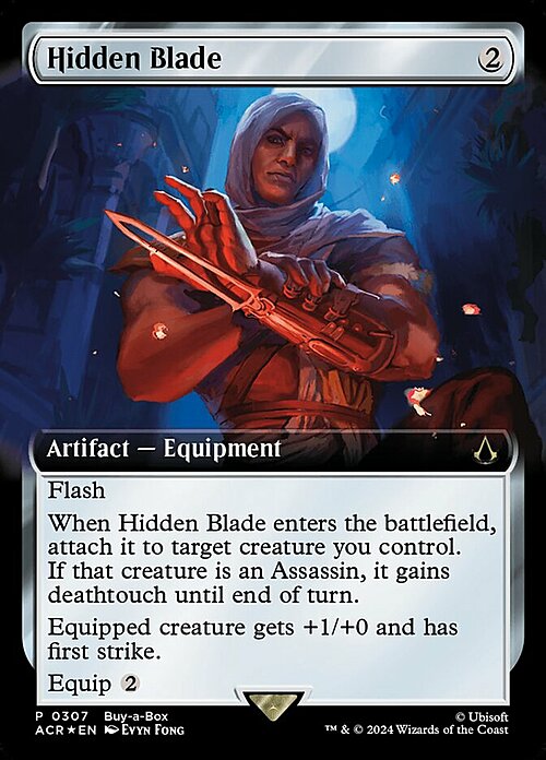 Hidden Blade Card Front