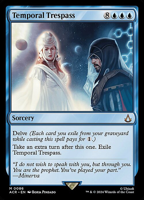 Temporal Trespass Card Front