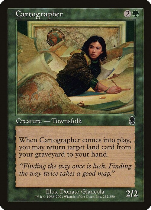 Cartographer Card Front