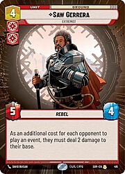 Saw Gerrera, Extremista